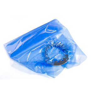 Sac VCI antirouille en poly bleu pour produits métalliques