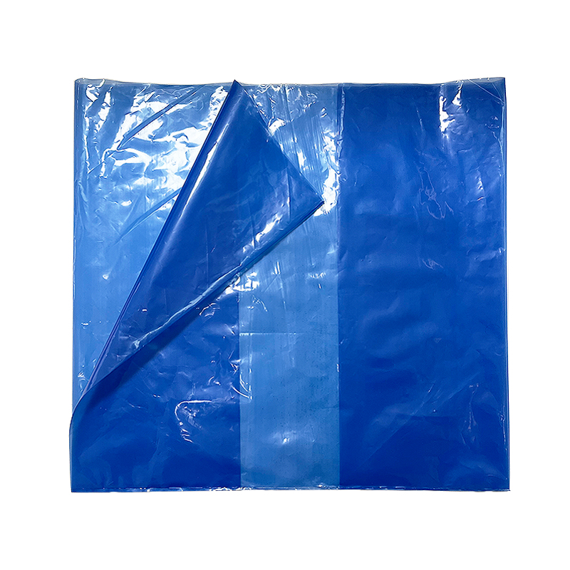 Sac VCI antirouille en poly bleu pour produits métalliques