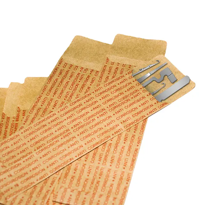 Sacs en papier VCI pour la protection des composants de machines textiles