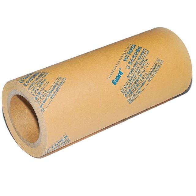 Emballage VCI pour pi&egrave;ces m&eacute;talliques